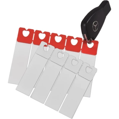 Afbeelding van Easy Clip Sleutellabels Rood 1000 stuks
