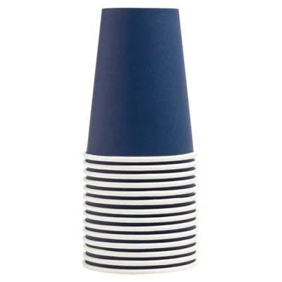 Afbeelding van Pro tafelkleed, ref. 89112i, 15 bekers, 20 cl, karton, marineblauw