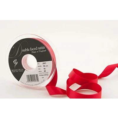 Afbeelding van Satijnlint Red 15 mm