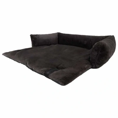 Afbeelding van District 70 Nuzzle Sofa Bed Donkergrijs Hondenbank 75x65 cm