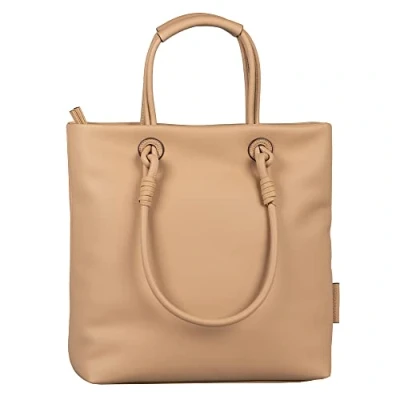 Afbeelding van TOM TAILOR Schoudertas Handtas Olivia Zip Shopper Camel Lichtbruin