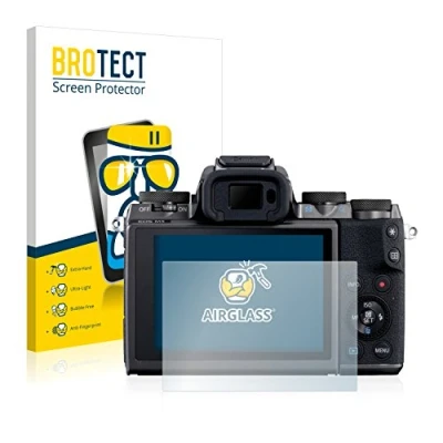 Afbeelding van BROTECT Screenprotector voor Canon EOS M5 Folie Beschermfolie Beschermglas transparant