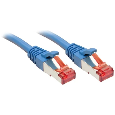 Afbeelding van LINDY 47718 RJ45 Netwerkkabel, patchkabel CAT 6 S/FTP 1.50 m Blauw 1 stuk(s)