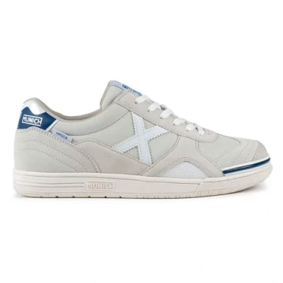 Afbeelding van Munich Gresca Sneakers laag, Heren, Maat: 42, Beige Leer/ synthetisch