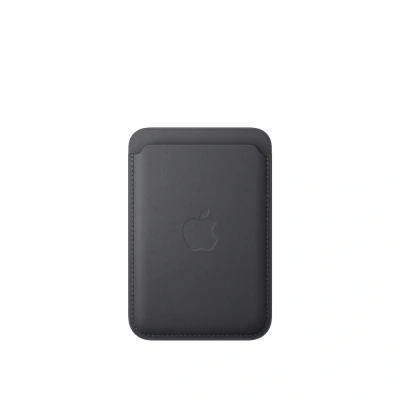 Afbeelding van Apple Finewoven Wallet Magsafe Kaarthouder Voor Iphone Zwart
