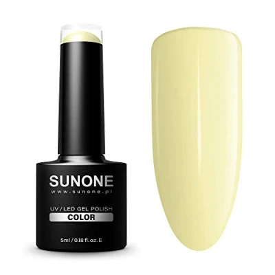 Afbeelding van SUNONE UV/LED Hybride Gellak 5ml. Z01 Zoya Geel Glanzend Gel nagellak