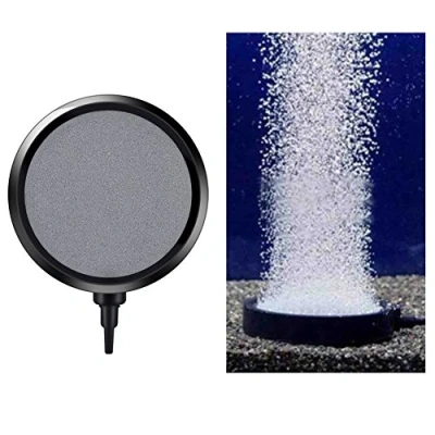 Afbeelding van Tbest aquarium Luchtsteen Bubble Disk, Fish Tank Disk Air Difusser vervanging voor Koi Vijver 10,7 cm Pomp Hydrocultuur Decor