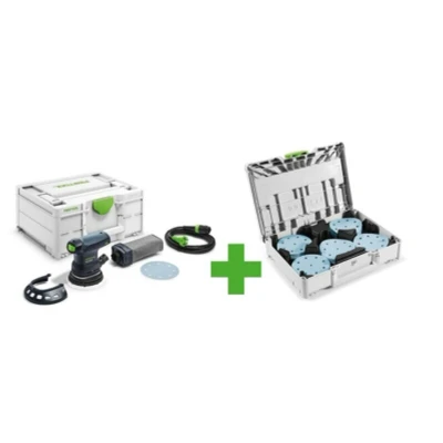 Afbeelding van Festool ETS 125 REQ GR SYS P Excenterschuurmachine Met gevulde GRANAT schuurpapier Systainer 3 578202