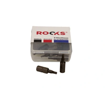 Afbeelding van ROOKS OK 07.0015 Set schroevendraaierbits Kunststof cassette 10