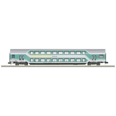 Afbeelding van MiniTrix 18419 N dubbeldeksrijtuig DABz 755m 1e/2e klas van de DB AG