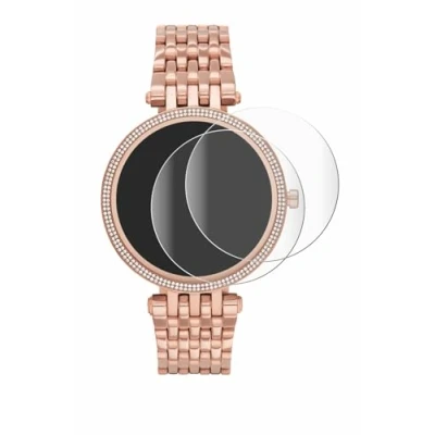 Afbeelding van BROTECT Full Cover Screen Protector voor Michael Kors Access Darci Gen 5E (2 Stuks) Schermbeschermer, 3D Curved