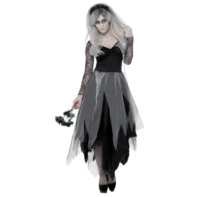 Afbeelding van &quot;Zombie bruid kostuum voor dames Halloween Verkleedkleding Medium&quot;