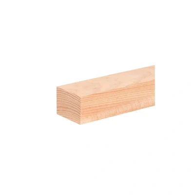 Afbeelding van Douglas fijnbezaagde regel 4,5 x 7,5 400 cm, onbehandeld.