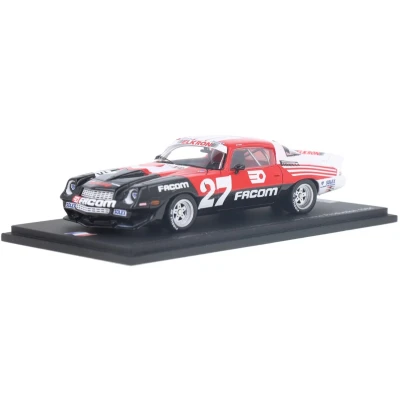 Afbeelding van Chevrolet Camaro Z28 Spark Modelauto 1:43 1985 Jean Pierre Jarrier Serge Power SF004 Schaalmodel