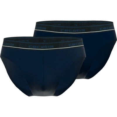 Afbeelding van CECEBA Bamboe Heren Slip 2 pack Blauw Maat XL