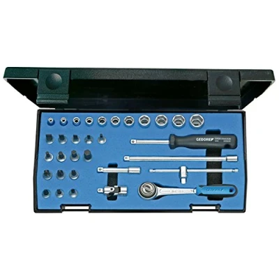 Afbeelding van Gedore Dopsleutelset 1/4&quot; 32 dlg 6 kant in is ph pz 20IMU 3