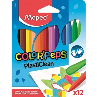 Afbeelding van Maped Color&#039;Peps 862011 Plasticlean kleurpotloden in kartonnen doos