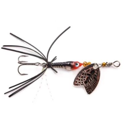 Afbeelding van Larva Mayfly Micro Spinner Roach Treble hook