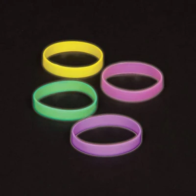 Afbeelding van Baker Ross Glow in the Dark Polsbandjes (1 stuks) Traktaties en Uitdeelcadeautjes voor Kinderen