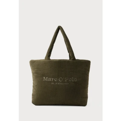 Afbeelding van Marc O&#039;Polo Shopper schoudertas Björk Mossy Olive donkergroen