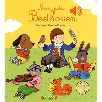 Afbeelding van Mon petit Beethoven Livre sonore avec 6 puces Dès 1 an