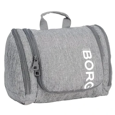 Afbeelding van Toilettas Björn Borg Unisex Core Toilet Case Hanging Grey Melange