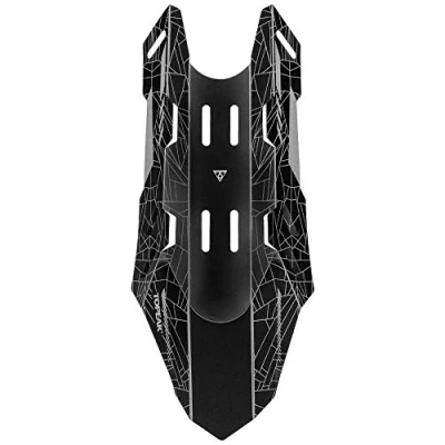 Afbeelding van Topeak D Flash DT spatbord voor volwassenen, unisex, zwart, eenheidsmaat