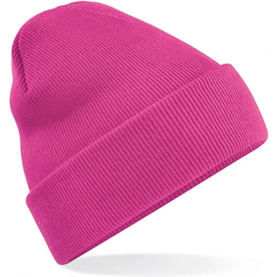Afbeelding van Beechfield &#039;Original Cuffed Beanie&#039; Fuchsia/Paars