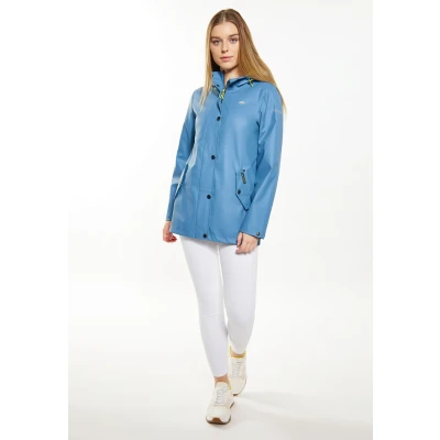 Afbeelding van DREIMASTER Dames Regenjas S / Staalblauw 100% Polyester