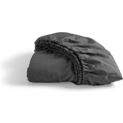 Afbeelding van Hoeslaken Cinderella Weekend Anthracite (Katoen) 80 x 210 cm