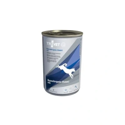 Afbeelding van Trovet Hypoallergenic Rabbit RRD Blik (hond) 6 x 400 gram