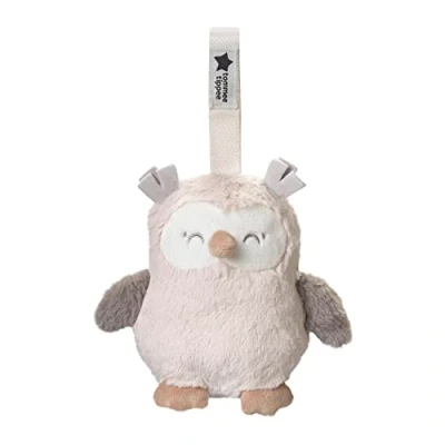 Afbeelding van Tommee Tippee Grofriend Ollie de Uil oplaadbare minislaaptrainer voor op reis baby slaaphulp met geluiden en slaapliedjes intelligente CrySensor technologie