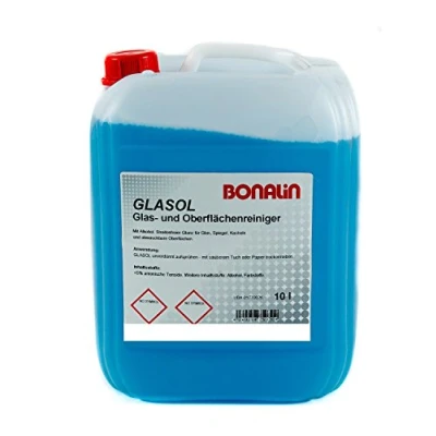 Afbeelding van Bonalin Glasol Glasreiniger klaar voor gebruik, 10 liter, glazen oppervlakken, spiegels en tegels