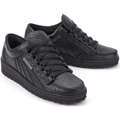 Afbeelding van Mephisto Rainbow heren veterschoen zwart maat 44 (EU) 10 (UK)