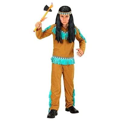 Afbeelding van &quot;Indian&quot; (jas, broek, hoofdband) (158 cm/11 13 jaar)