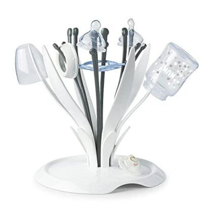 Afbeelding van Nuk 10256311 Multidry Droogrek, Praktisch Drogen Van Maximaal 6 Babyflessen En Accessoires, 23 X 25.5 Cm, Wit