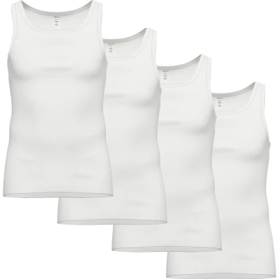 Afbeelding van AMMANN Onderhemd Feinripp Unterhemden 4er Pack Verpakking van 4