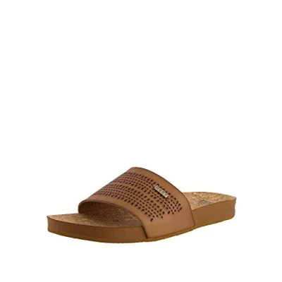 Afbeelding van Slipper Reef Women Cushion Scout Perf Coffee Schoenmaat 38