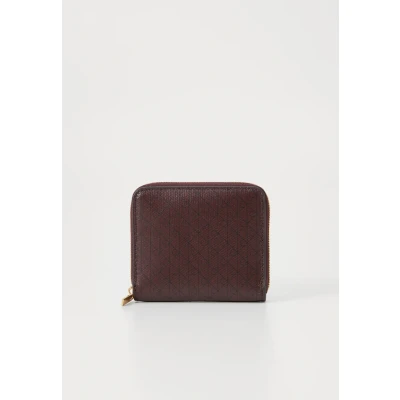 Afbeelding van Calvin Klein Emblem Square ZIP Around Portemonnee, Dames, Maat: One Size, Fudge