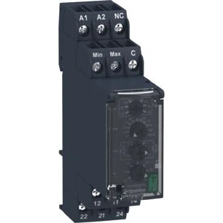 Afbeelding van Schneider electric niveaubewakingsrelais meetbereik 250 ohm 1 mohm voeding 24 240 v ac dc 0 30s 2w rm22la32mr
