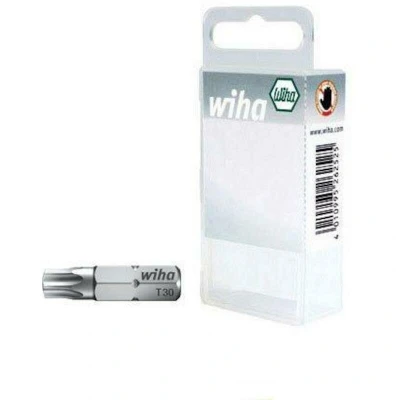 Afbeelding van Wiha 08423 Torx bit T 20 Chroom vanadium staal Gehard C 6.3 2 stuk(s)