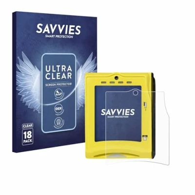 Afbeelding van Savvies Screenprotector voor Nayax VPOS TOUCH Folie Beschermfolie transparant (18 Stuks)