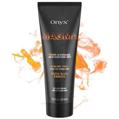 Afbeelding van Onyx Magma Ultra Hete Tinteling Drievoudig Zwart Bronzer Alleen voor gevorderde bronzers