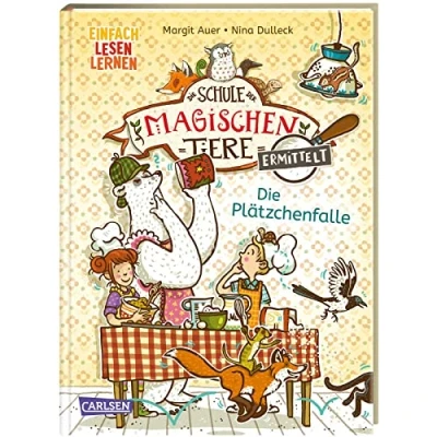 Afbeelding van Die Schule der magischen Tiere ermittelt 6: Plätzchenfalle: Einfach Lesen lernen Mit Eisbär Detektiv Murphy und den Tieren macht Spaß