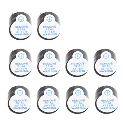Afbeelding van 10 stuks zoemer 5 V lang geluid elektromagnetisch type actief elektronisch alarm met direct invoegen SOT buis
