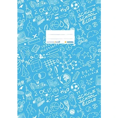 Afbeelding van 10x Herma Schriftkaft A4 SCHOOLYDOO licht blauw