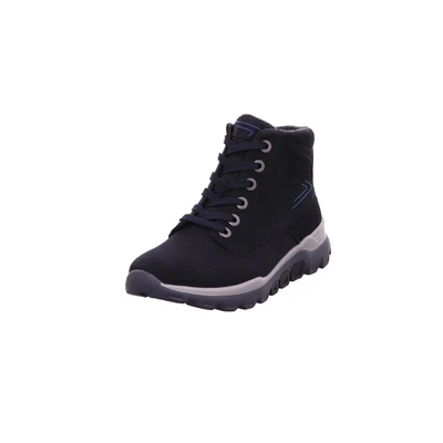 Afbeelding van Gabor Rollingsoft Snowboots, Dames, Maat: 39, Blau Leer en textiel
