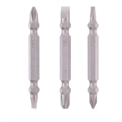 Afbeelding van Originele Einhell dubbele bitset, 3 delig, 65 mm, PH/SL (chroom vanadium, veelzijdige aandrijvingen, E 6,3 schacht)