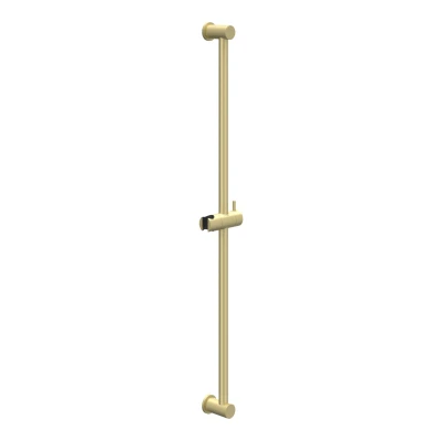 Afbeelding van IVY glijstang 80cm Geborsteld Mat Goud PVD