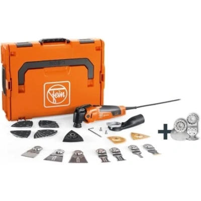 Afbeelding van Fein MultiMaster 500 PLUS Edition M 72296774000 Multifunctioneel gereedschap voor demontage/renovatie, multitool het zagen van hout en metaal, slijpen, tegels scheiden